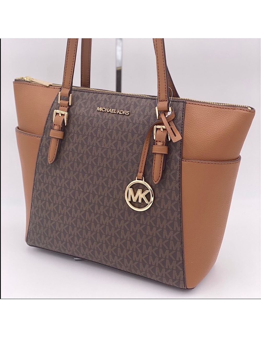 Michael Kors Charlotte LG Tote Shoulder Bag